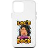 Loc'd Dreads Shopp Custodia per iPhone 12 mini Loc'd ragazze rock donna nera capelli naturali dreadlocks locs