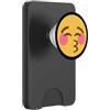 All Kinds Of Faces Viso baciare con gli occhi chiusi PopSockets PopWallet per MagSafe