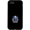 Midnight Shark Moon Ocean Hunters Custodia per iPhone SE (2020) / 7/8 Squalo dopo Dark Moonlit Ocean Predator