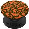generic Arancione Oliva Boho Floral Graphic PopSockets PopGrip Adesivo