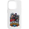 HVAC Mechanic Humor Designs Custodia per iPhone 14 Pro Divertente HVAC meccanico riscaldamento raffreddamento riparazione Tech