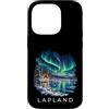 Nordic Skies Travel T-shirt Co. Custodia per iPhone 14 Pro Tour delle vacanze in Lapponia Aurora Borealis Crociera Souvenir Viaggio
