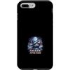 Midnight Shark Moon Ocean Hunters Custodia per iPhone 7 Plus/8 Plus Squalo dopo Dark Moonlit Ocean Predator
