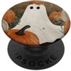 Cute Ghost Halloween Pumpkin Grip Holder Cute Ghost Halloween Pumpkin PopSockets PopGrip Adesivo