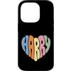 Retro Harry Heart Tees and Gifts Custodia per iPhone 14 Pro Retro Harry Heart Design for Men Women Kids