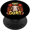 Happy 2027 Chinese Zodiac Lunar New Year 2027 Anno Delle Pecore Capra Zodiaco Cinese Capodanno Cinese PopSockets PopGrip Adesivo