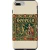 Renaissance Medieval Humor Custodia per iPhone 7 Plus/8 Plus Boopeth - Divertente gatto medievale drago per Halloween