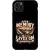 Forever Remembered Memorial Keepsakes Custodia per iPhone 11 Pro Max La tua memoria vive di memoria ricordata per sempre