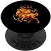 Happy 2027 Chinese Zodiac Lunar New Year 2027 Capodanno Cinese Di Capra Pecora Ram Zodiaco Cinese PopSockets PopGrip Adesivo