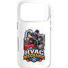 HVAC Mechanic Humor Designs Custodia per iPhone 17 Pro Divertente HVAC meccanico riscaldamento raffreddamento riparazione Tech