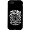 Mothman Night Watch Point Pleasant Custodia per iPhone SE (2020) / 7/8 Point Pleasant Mothman, orologio notturno quando il cielo torna a guardare