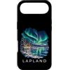 Nordic Skies Travel T-shirt Co. Custodia per iPhone Air Tour delle vacanze in Lapponia Aurora Borealis Crociera Souvenir Viaggio