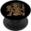 Ancient Civilizations Greek Cultural Mitologia Maya azteca dei capelli di serpente della gorgone della Medusa PopSockets PopGrip Adesivo