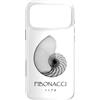 Delta12Designs Custodia per iPhone 17 Pro Max Fibonacci, nato 1170 - Nautilus Spiral Shell X-Ray