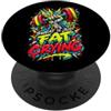 Club Sudore e Ghisa Fat Crying Palestra Allenamento Manubrio Fitness Ironia PopSockets PopGrip Adesivo