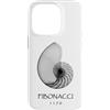 Delta12Designs Custodia per iPhone 14 Pro Fibonacci, nato 1170 - Nautilus Spiral Shell X-Ray