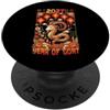 Happy 2027 Chinese Zodiac Lunar New Year 2027 Anno Di Capra Capodanno Cinese Pecora Ram Zodiaco Cinese PopSockets PopGrip Adesivo