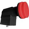Megasat Diavolo Unicable II - LNB SCR fino a 24 utenti - Nero/Rosso | Per ricevitori Unicable I e II, figura di rumore 0,1 dB