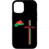 MASH MOSH Custodia per iPhone 12/12 Pro Burkina Faso Mappa Silhouette Bandiera Strisce Burkinabe Pride