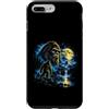 Bigfoot Sasquatch Wilderness Heavymetal Custodia per iPhone 7 Plus/8 Plus Sasquatch - Foresta di montagna al chiaro di luna Heavymetal