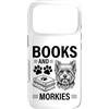 Funny Morkie And Book Designs Custodia per iPhone 17 Pro Libri E Morkies Divertente Morkie