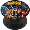 Bahaa's Tee Galactic Space Cats Funny Battle Sci Fi Adventure Art PopSockets PopGrip Adesivo