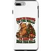Capybara Funny Animal Christmas Gifts Custodia per iPhone 7 Plus/8 Plus Dalle finestre alle pareti Capybara Divertente Accogliente Natale