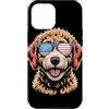 Golden Doodle 4th Of July Tees Custodia per iPhone 12 Pro Max Bandiera degli Stati Uniti Goldendoodle scarabocchi dorati patriottici 4.