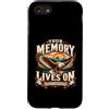 Forever Remembered Memorial Keepsakes Custodia per iPhone SE (2020) / 7/8 La tua memoria vive di memoria ricordata per sempre