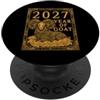 Happy 2027 Chinese Zodiac Lunar New Year 2027 Anno Di Capra Felice Capodanno Cinese Zodiaco Cinese PopSockets PopGrip Adesivo