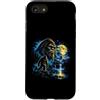 Bigfoot Sasquatch Wilderness Heavymetal Custodia per iPhone SE (2020) / 7/8 Sasquatch - Foresta di montagna al chiaro di luna Heavymetal