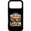 Forever Remembered Memorial Keepsakes Custodia per iPhone 17 Pro Max La tua memoria vive di memoria ricordata per sempre