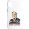 Civic Echoes Custodia per iPhone 16 Plus Harry S Truman The Buck Stops Here Ritratto