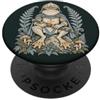 Frog Knight Tales Cute Frog Knight Medieval Fantasy Gioco da tavolo PopSockets PopGrip Adesivo