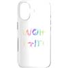 Just a Girl who Loves Wolves TS Gifts Co Custodia per iPhone 17 Lupo ragazza carina amante del lupo dell'acquerello