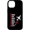 Departure Chapter Aviation Retirement Custodia per iPhone 14 Ritirato 2028 Alfabeto fonetico Pilota di aeroplano Pensionamento