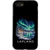Nordic Skies Travel T-shirt Co. Custodia per iPhone SE (2020) / 7/8 Tour delle vacanze in Lapponia Aurora Borealis Crociera Souvenir Viaggio