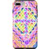 I LOVE AMAMI Custodia per iPhone 7 Plus/8 Plus Arte geometrica originale dipinta a mano - Graceful Creation
