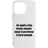 EW PEOPLE INTROVERTS UNITE AT HOME Funny Custodia per iPhone 14 Pro Max APPLE A DAY TIENE CHIUNQUE LONTANO LUNGHEZZA ABBASTANZA SUL RETRO