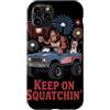 Patriotic Sasquatch Fireworks Celebratio Custodia per iPhone 11 Pro Bigfoot Keep On Squatchin' 4 luglio