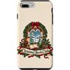 Christmas Season Custodia per iPhone 7 Plus/8 Plus Lettura natalizia del club del libro di Natale