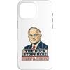 Civic Echoes Custodia per iPhone 16 Pro Max Harry S Truman The Buck Stops Here Ritratto