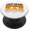 Egg-cellent Classroom Crew Uovo di prima elementare - Uovo carino per tornare a scuola umorismo PopSockets PopGrip Adesivo