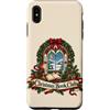 Christmas Season Custodia per iPhone XS Max Lettura natalizia del club del libro di Natale