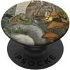 Vintage Toad and Frog Aesthetic Grip Hol Vintage Toad and Frog Aesthetic PopSockets PopGrip Adesivo