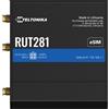 Teltonika Networks RUT281 [Global, EU PSU] 4G - LTE Telit CAT4 router, x2 - ethernet ports, physica