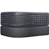 Logitech K860 for Business tastiera Bluetooth Inglese Grafite