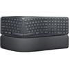 Logitech Ergo K860 tastiera RF senza fili + Bluetooth QWERTZ Tedesco Grafite