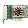 QNAP QXG-2G4T-I225 ADATTATORE DI RETE PCIE 2.0 X4 4 X 2500 MBIT/S LOW PROFILE