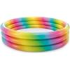 Intex Piscina gonfiabile per bambii intex arcobaleno in vinile multicolore 168x168x38 cm - cod. 58449np